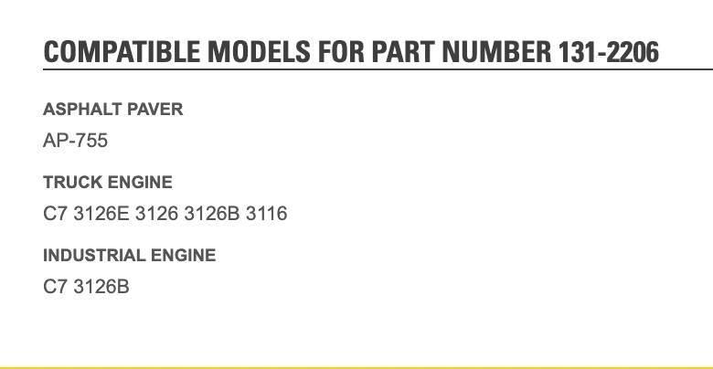 CAT 3126 Transport - Annet