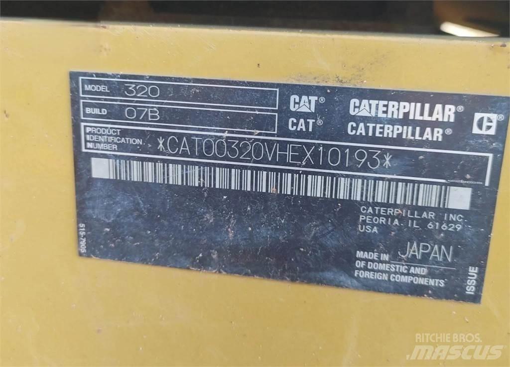 CAT 320 Beltegraver