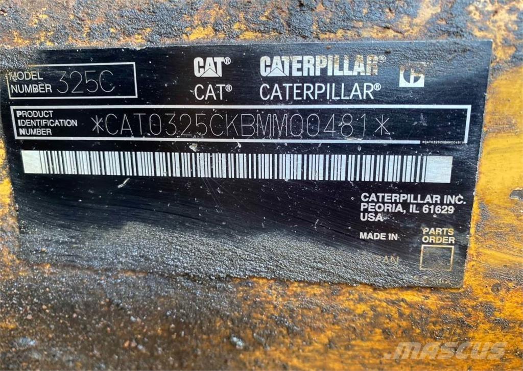 CAT 325C Beltegraver
