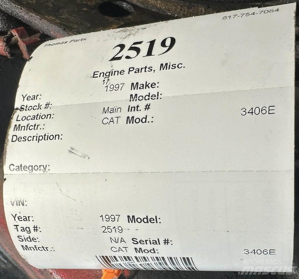 CAT 3406B Transport - Annet