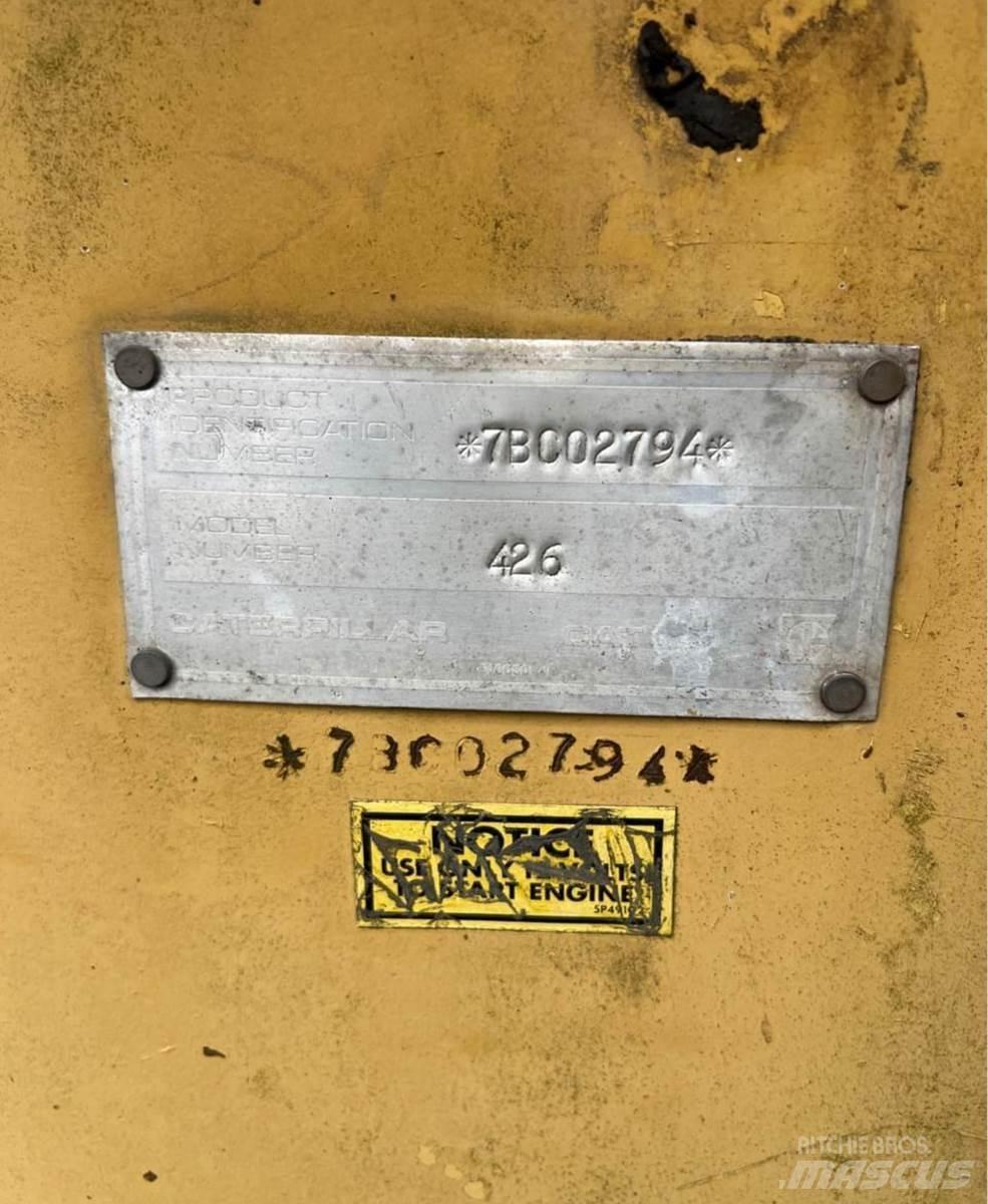 CAT 426 Traktorgravere