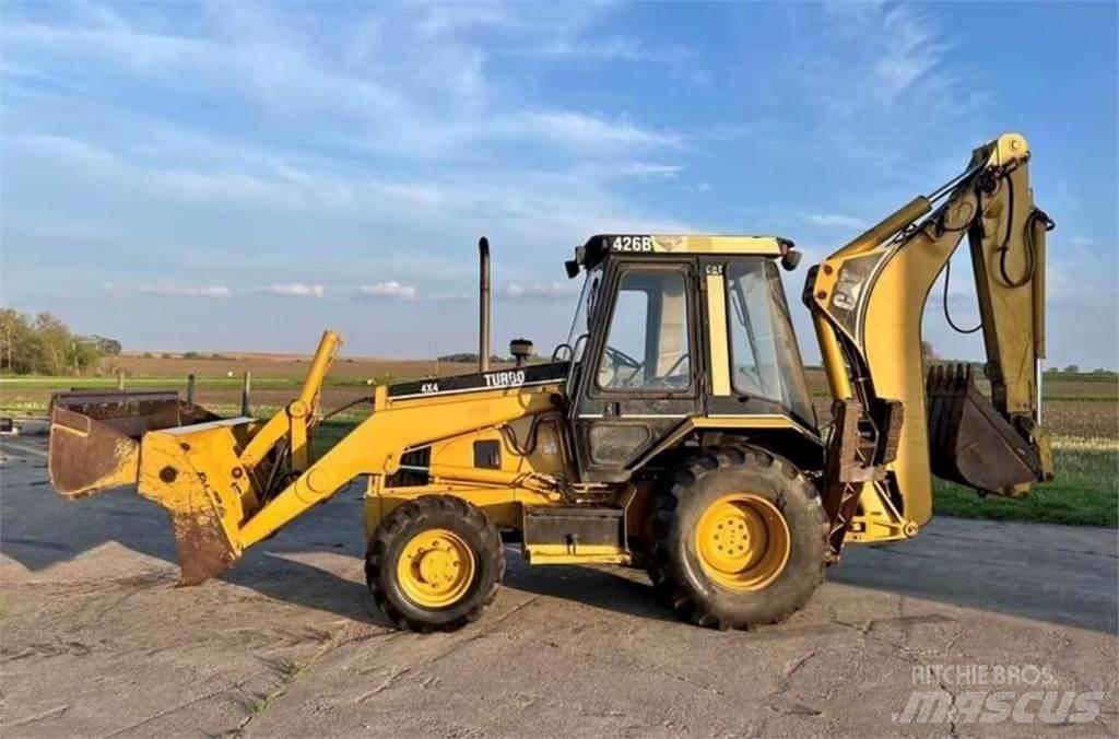 CAT 426B Traktorgravere