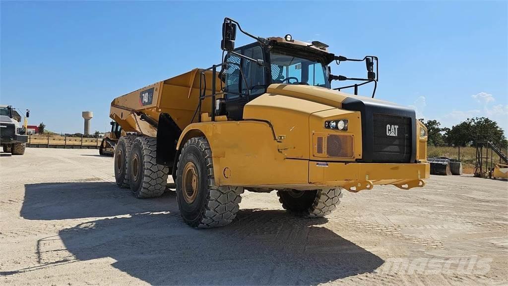 CAT 740GC Rammestyrte Dumpere