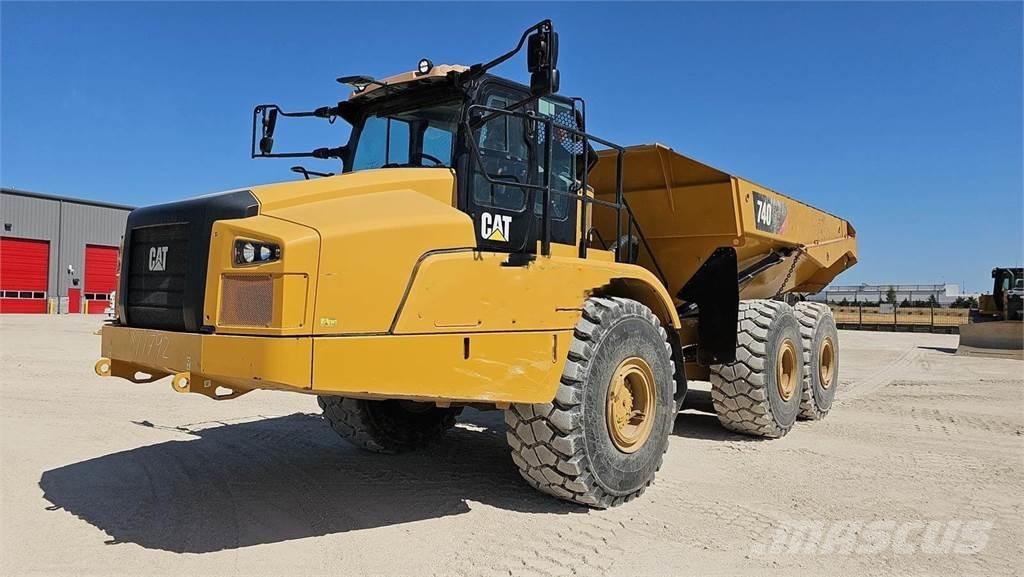 CAT 740GC Rammestyrte Dumpere
