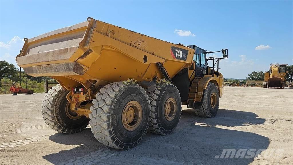 CAT 740GC Rammestyrte Dumpere