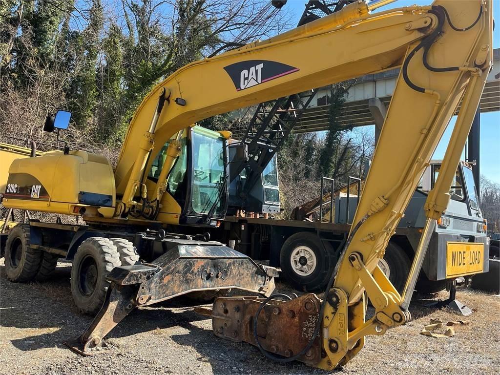 CAT M318C Hjulgravere
