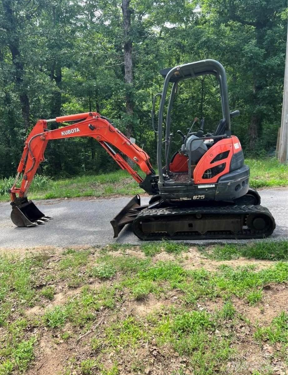 Kubota U25 Minigravere <7t