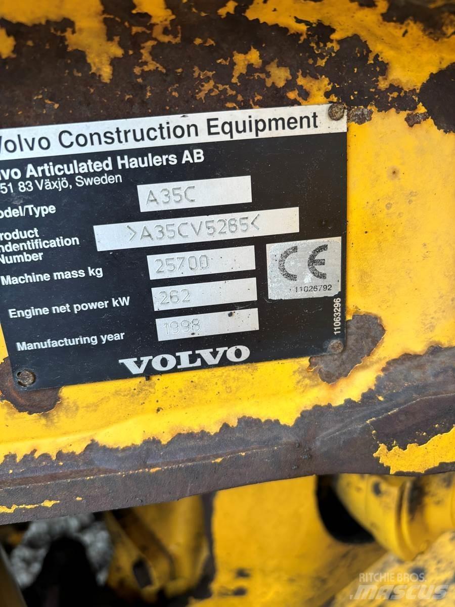 Volvo A35C Rammestyrte Dumpere