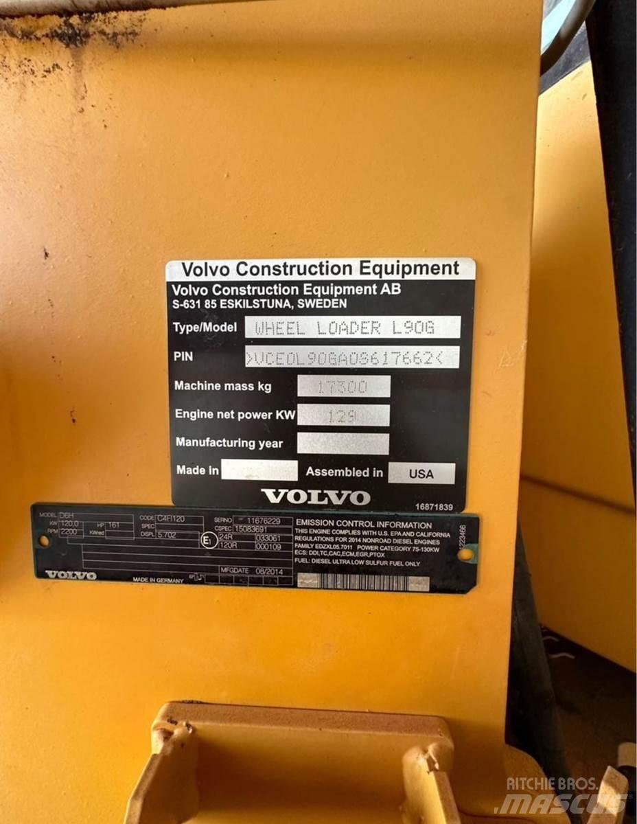 Volvo L90G Hjullastere