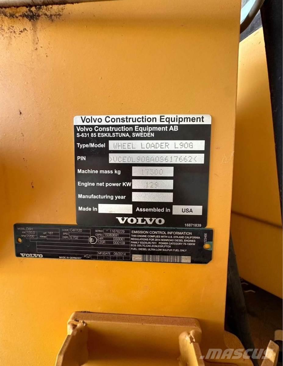 Volvo L90G Hjullastere