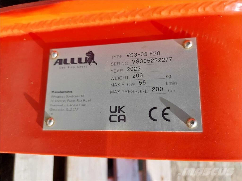 Allu VS 3-05 Anlegg - Annet