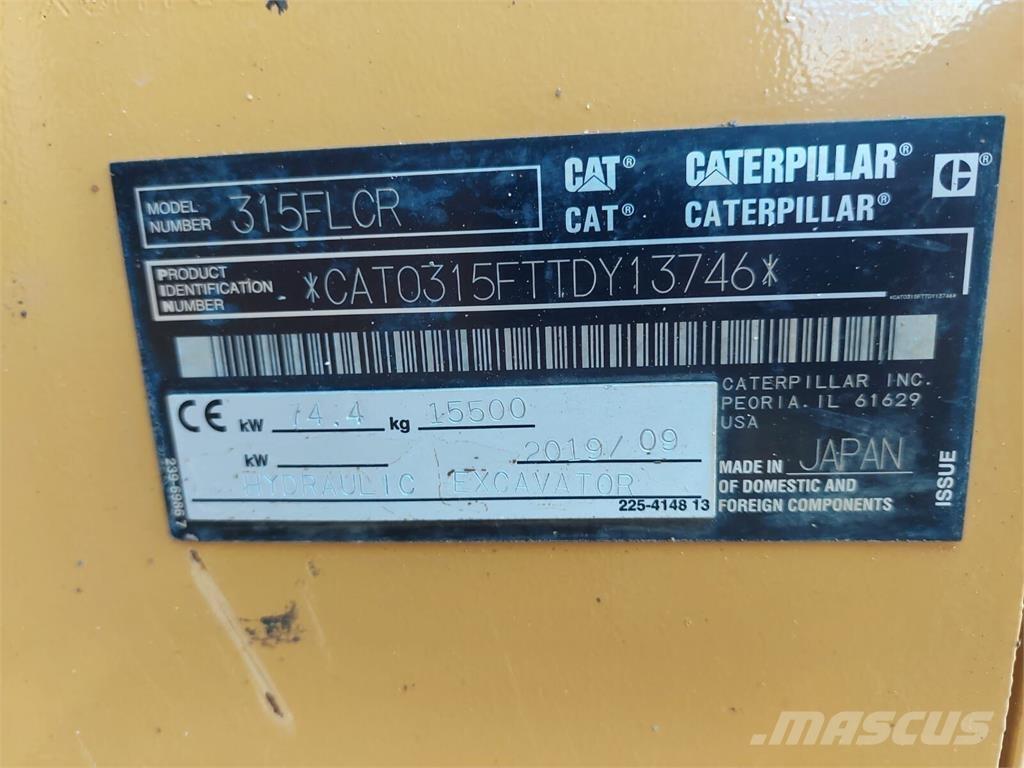 CAT 315FLCR Beltegraver
