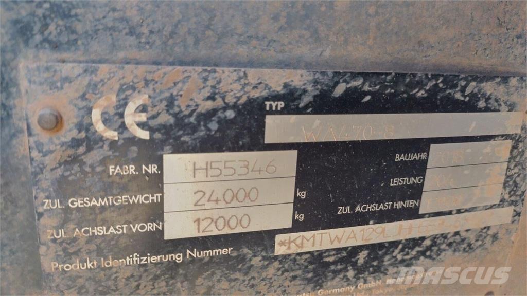 Komatsu WA 470-8 Hjullastere