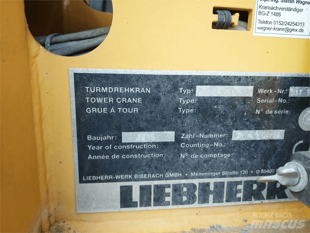 Liebherr 26K.1 Anlegg - Annet