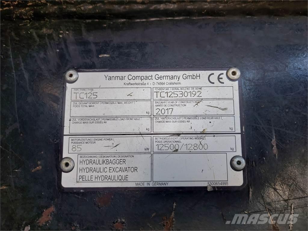 Terex TC 125 Beltegraver