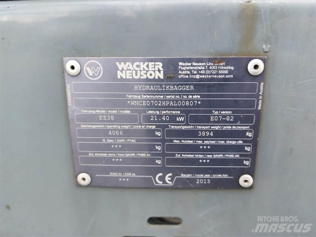 Wacker Neuson EZ38 Beltegraver
