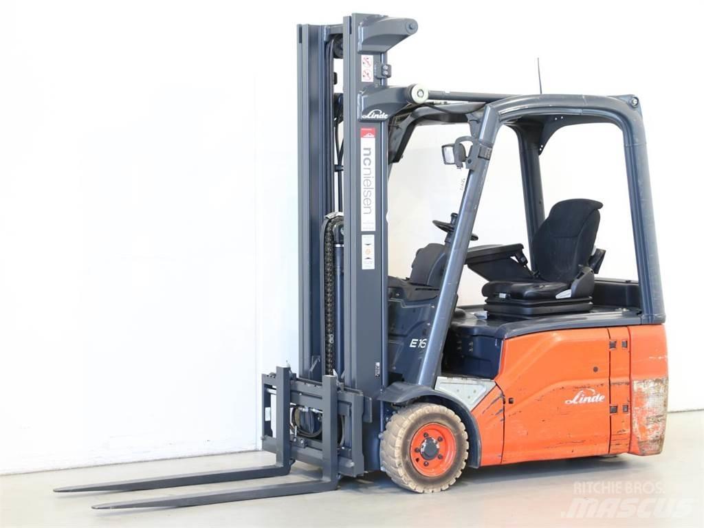 Linde E16/386-01 Elektriske trucker