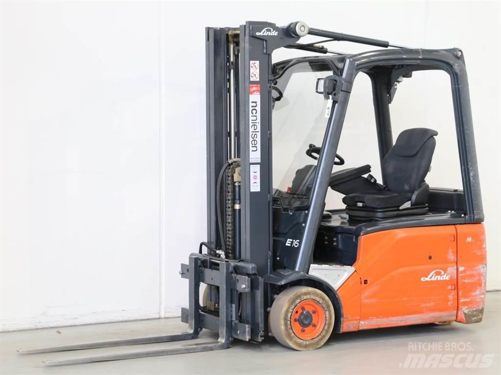 Linde E16/386-01 Elektriske trucker