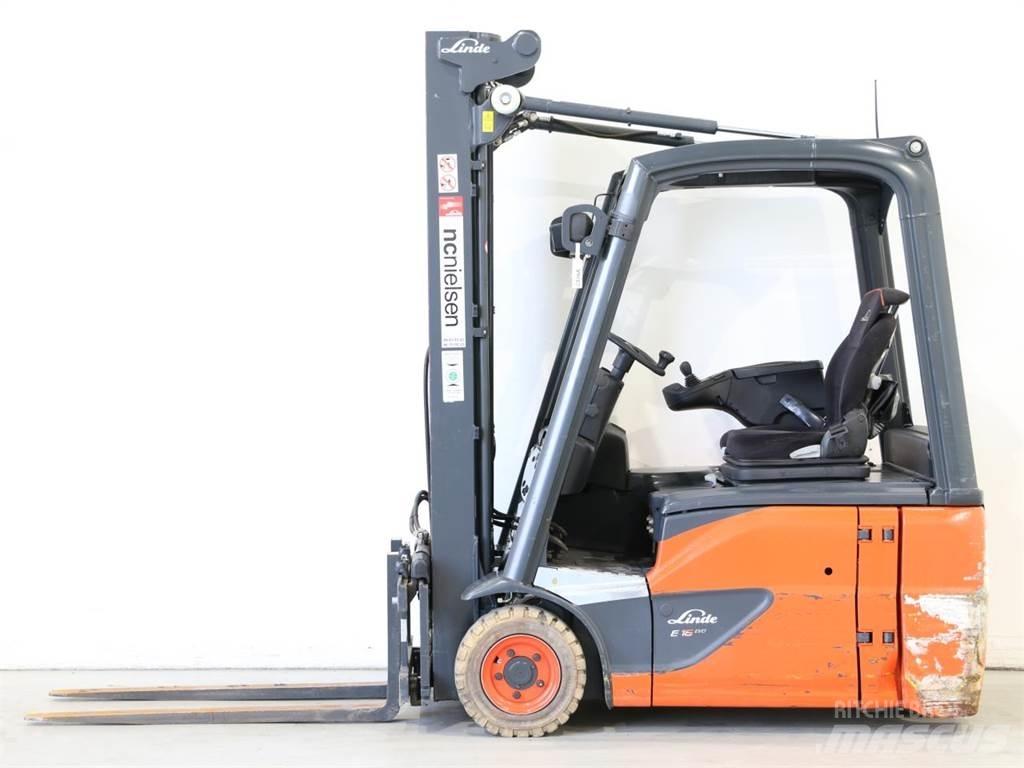 Linde E16/386-02 EVO Elektriske trucker