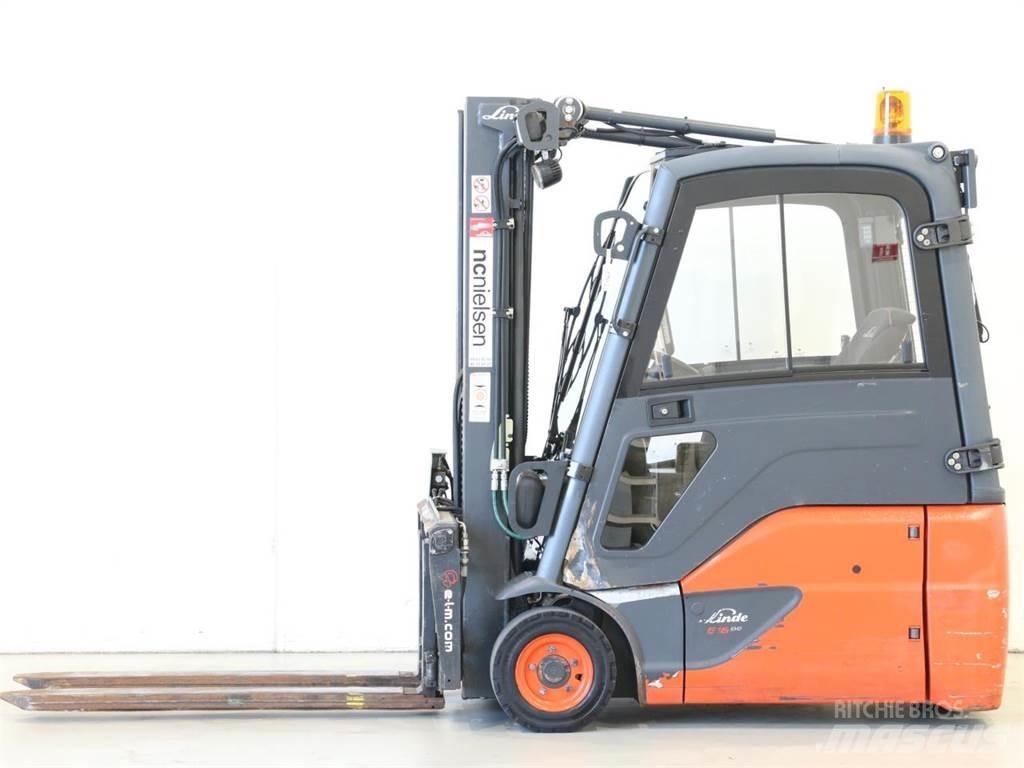 Linde E16/386-02 EVO Elektriske trucker