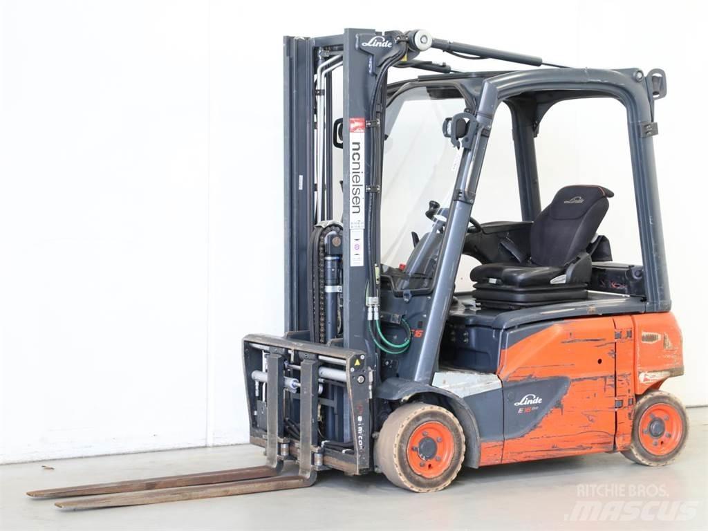 Linde E16P/386-02 Elektriske trucker
