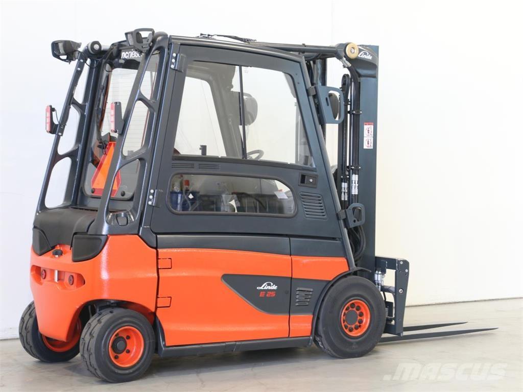 Linde E25L/387 Elektriske trucker