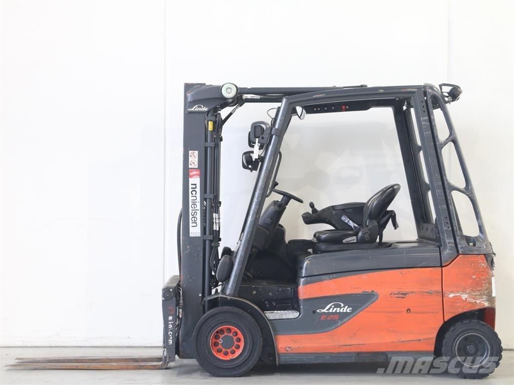 Linde E25L/387 Elektriske trucker