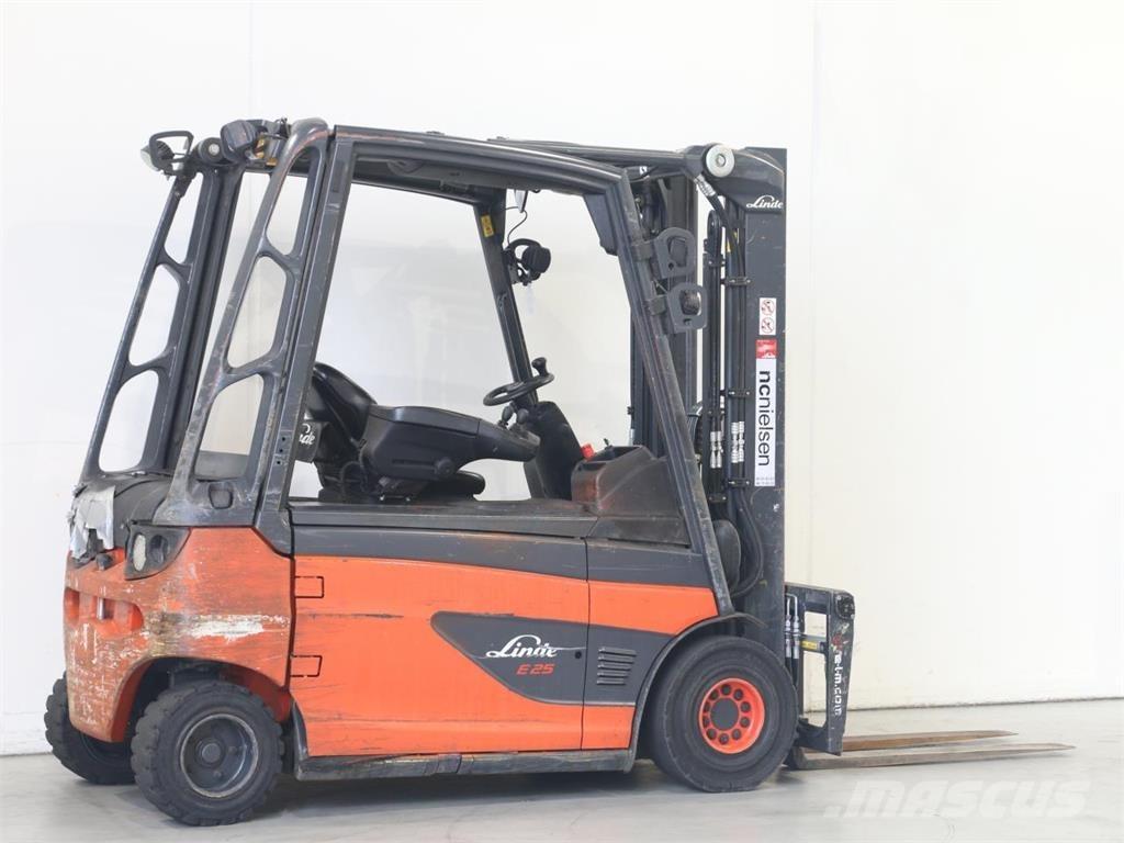 Linde E25L/387 Elektriske trucker