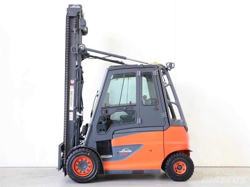 Linde E40/600H/388 Elektriske trucker