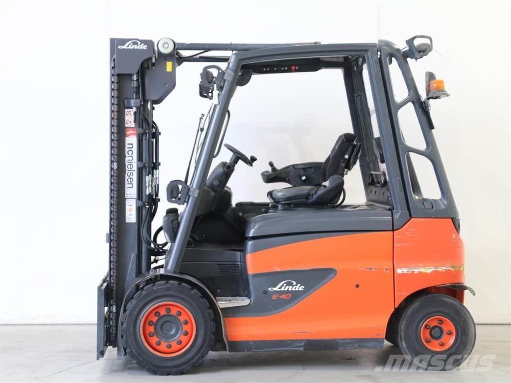 Linde E40/600H/388 Elektriske trucker
