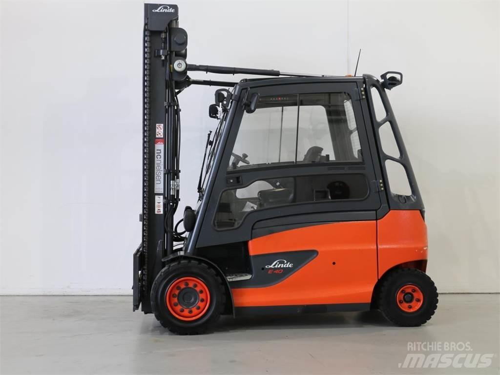Linde E40/600HL/388 Elektriske trucker