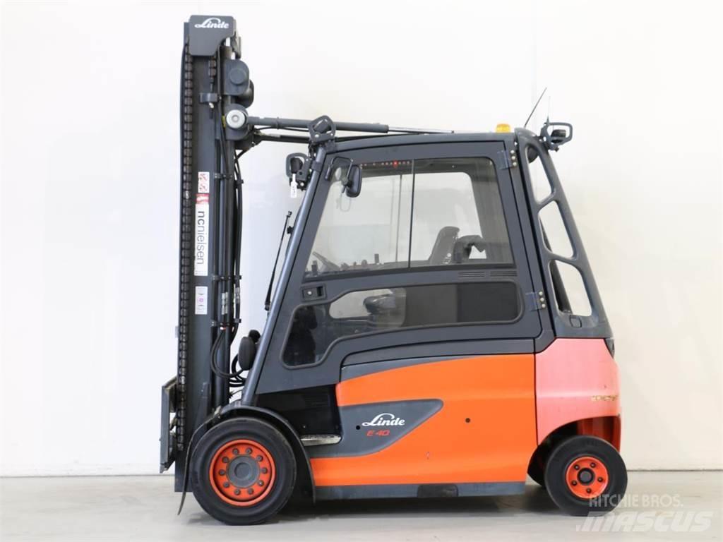 Linde E40/600HL/388 Elektriske trucker