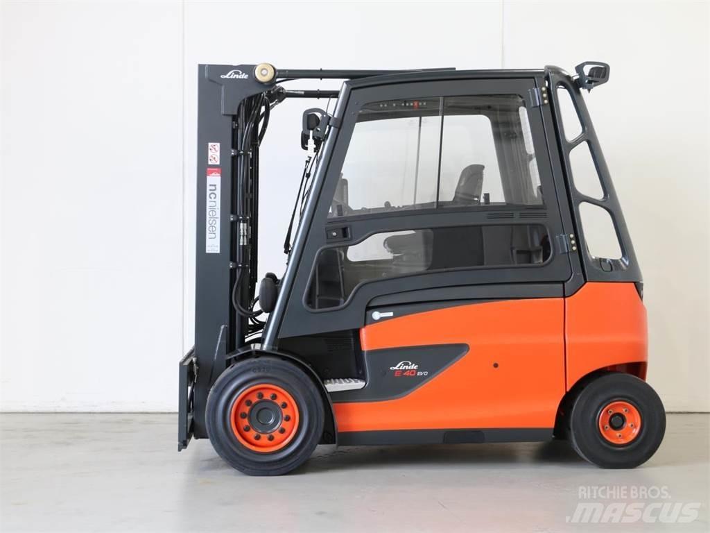 Linde E40/600HL/388 Elektriske trucker