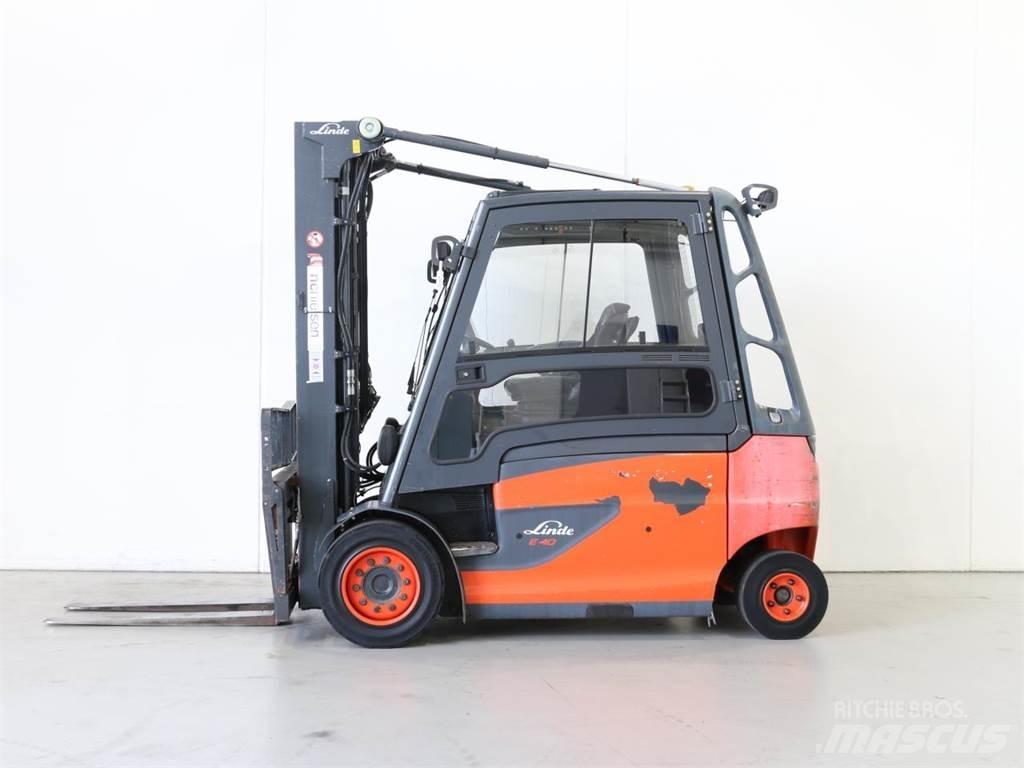 Linde E40/600HL/388 Elektriske trucker