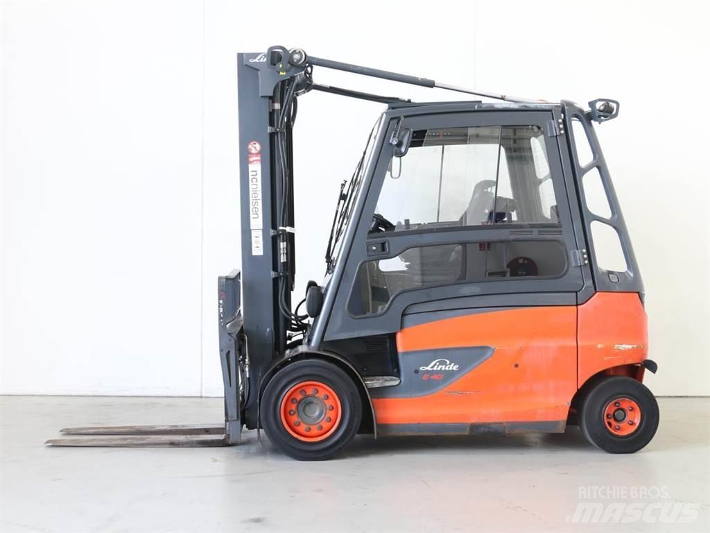 Linde E40/600HL/388 Elektriske trucker
