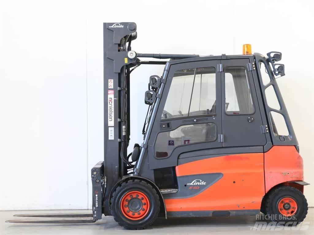 Linde E50/600HL/388 Elektriske trucker