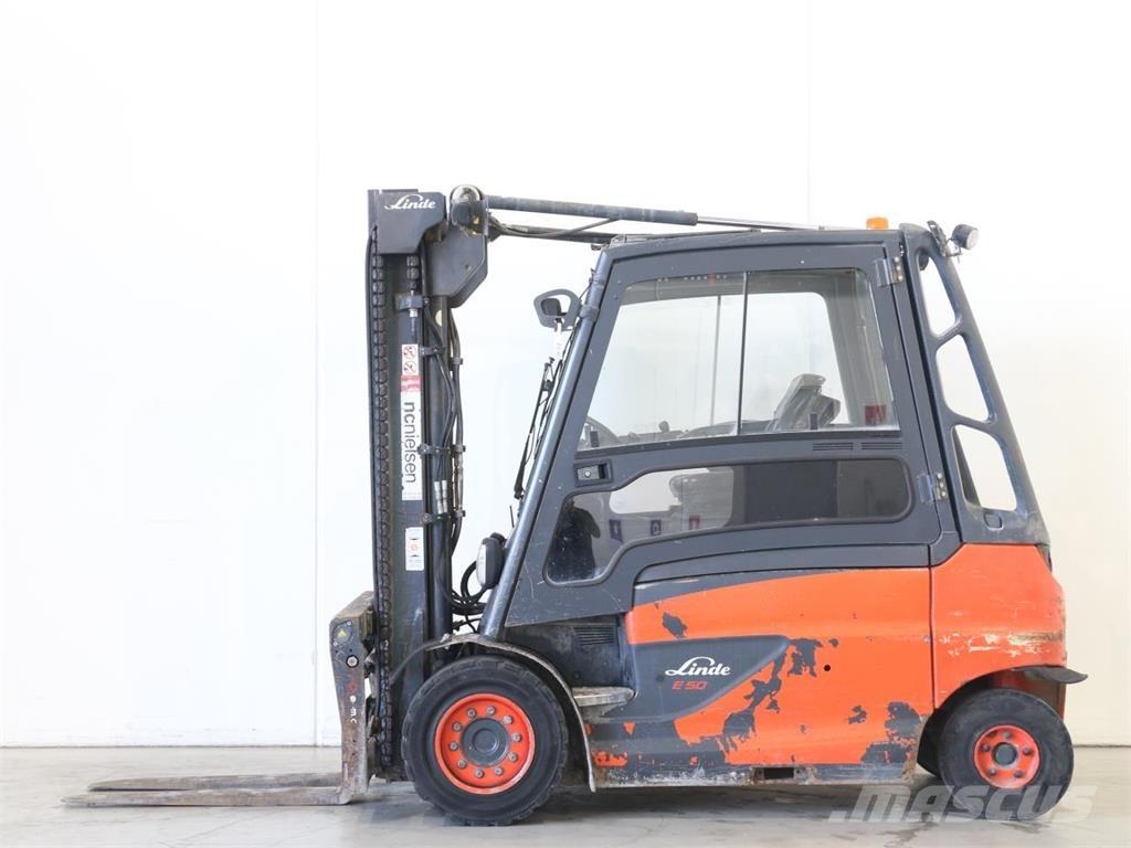 Linde E50/600HL/388 Elektriske trucker