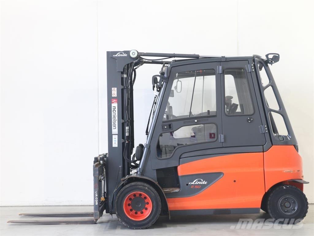 Linde E50/600HL/388 Elektriske trucker