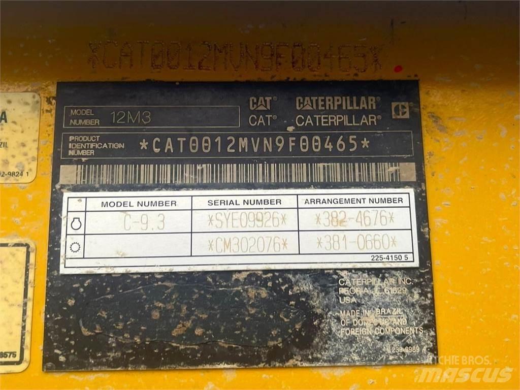 CAT 12M3 Veihøvler