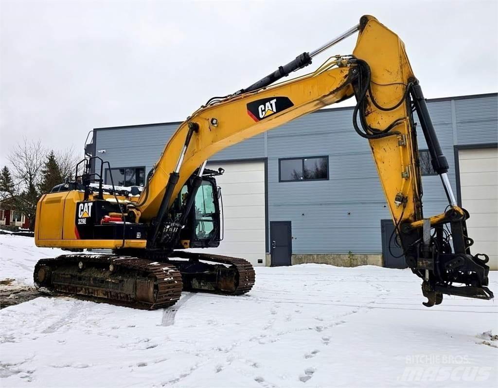 CAT 329E Beltegraver