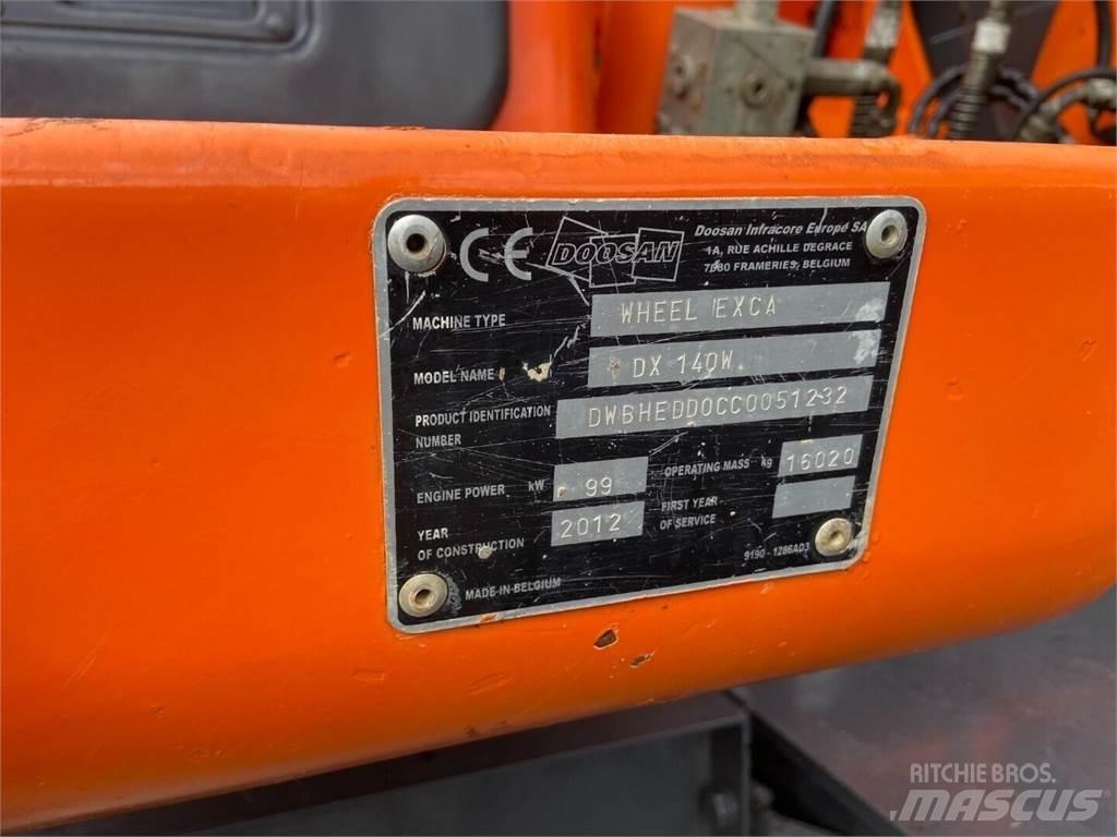 Doosan DX 140W Hjulgravere