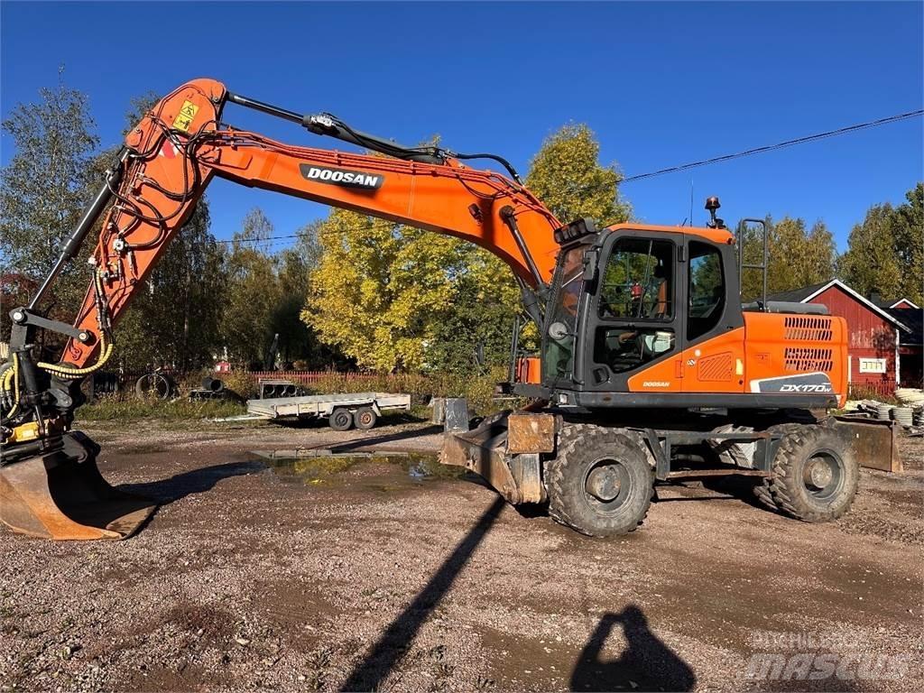 Doosan DX170W-5 Hjulgravere