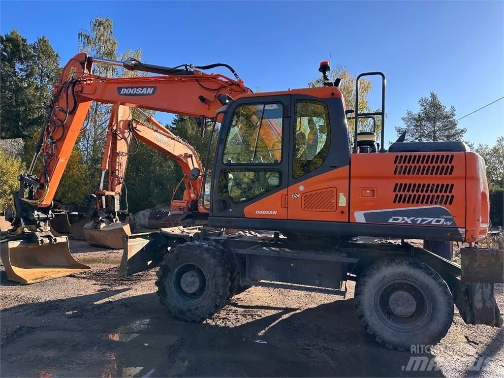 Doosan DX170W-5 Hjulgravere