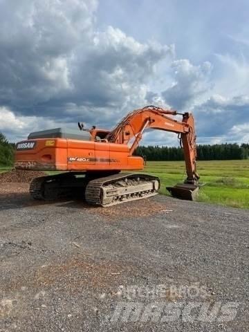 Doosan DX420LC Beltegraver