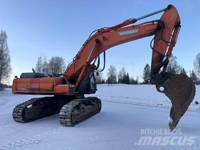 Doosan DX480LC Beltegraver
