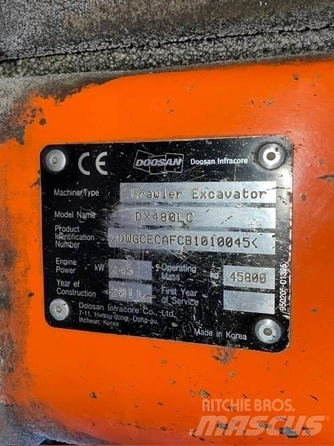 Doosan DX480LC Beltegraver