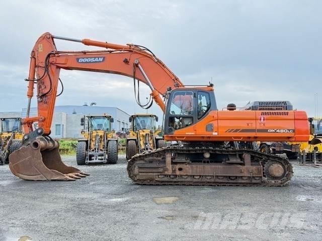 Doosan DX480LC Beltegraver