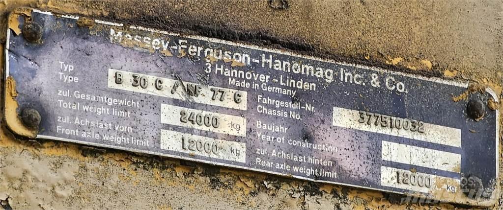 Hanomag 77C Hjullastere