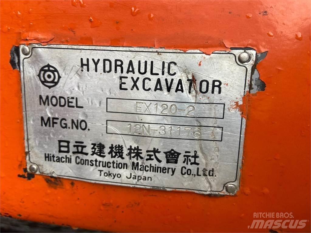 Hitachi Ex 120-2 Beltegraver