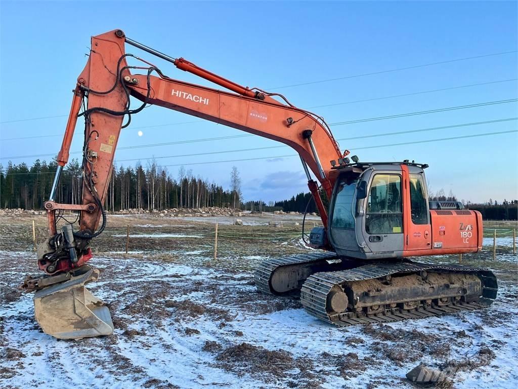 Hitachi ZX180LC Beltegraver